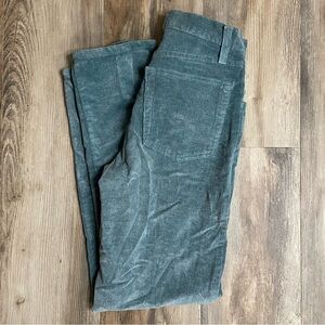 FDJ French Dressing Lite Contour Easy Fit Teal Corduroy Pants Women’s Size 4P